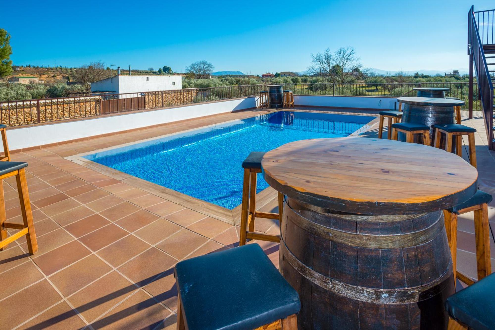 Apartamentos Turisticos Rurales Camino Rio Peralta Pozo Alcón エクステリア 写真