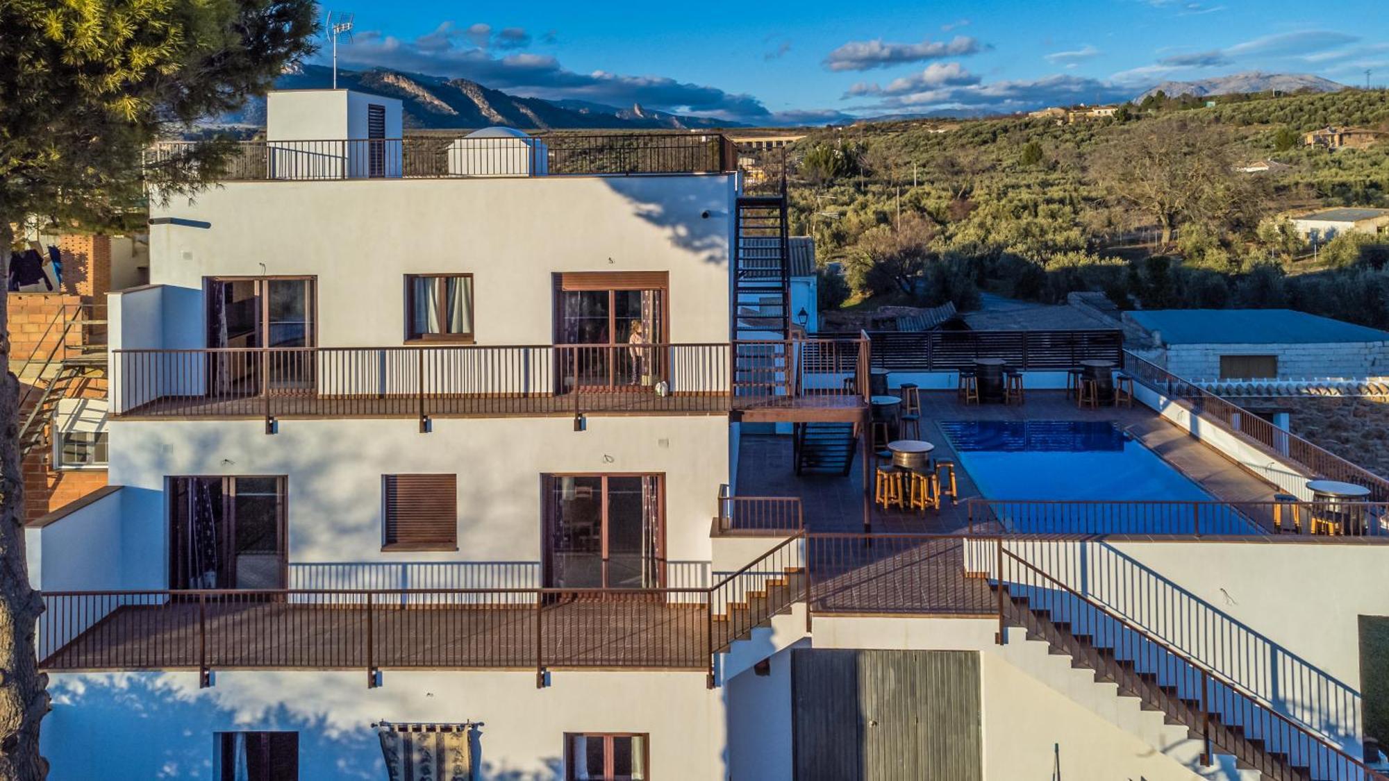 Apartamentos Turisticos Rurales Camino Rio Peralta Pozo Alcón エクステリア 写真