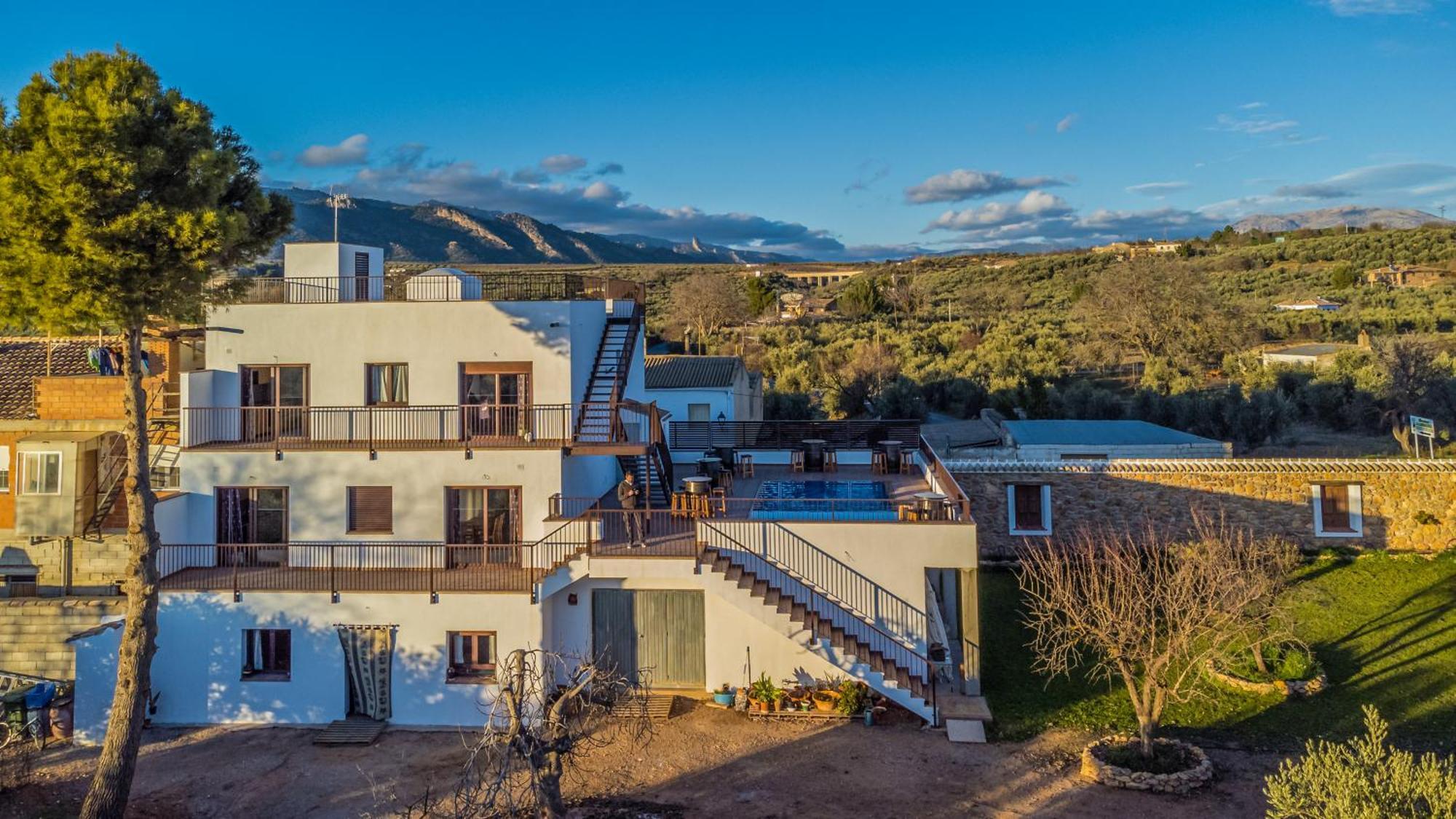 Apartamentos Turisticos Rurales Camino Rio Peralta Pozo Alcón エクステリア 写真